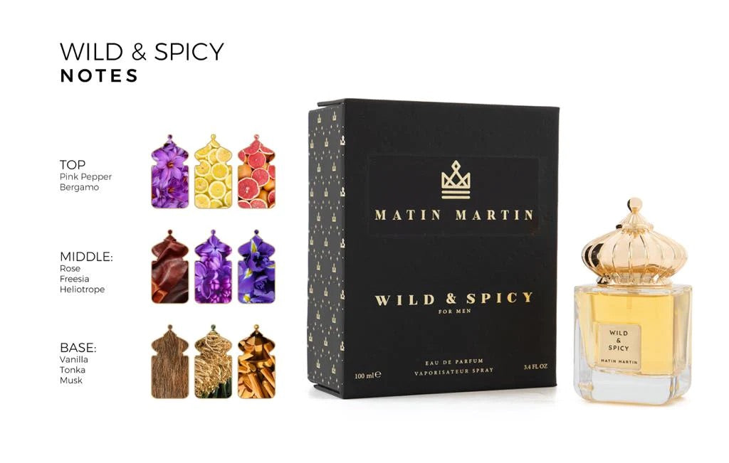 WILD & SPICY - Eau de Parfum for Men